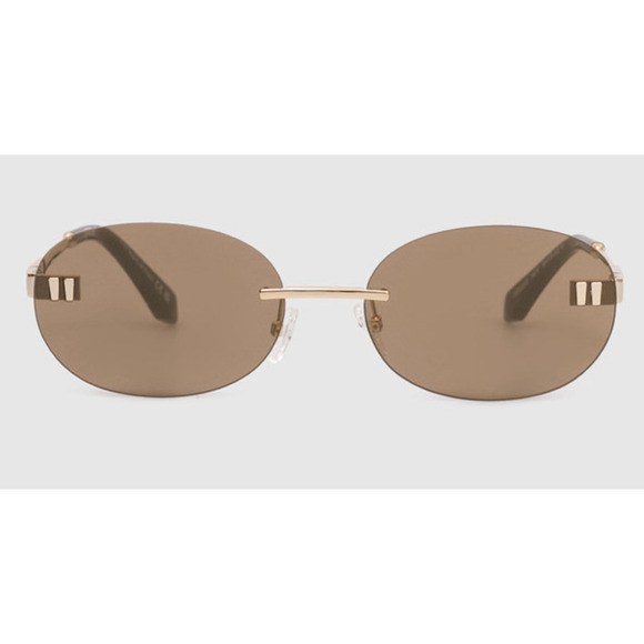 NWT Off-White Frisco Gold 59mm Sunglasses